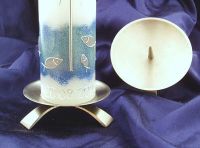 Moderner Kerzenst�nder (silber oder gold)