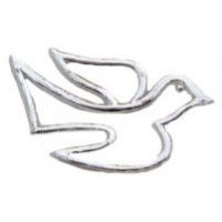 Wachstaube (silber)