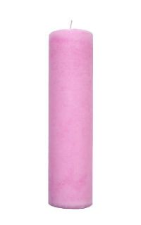 Trendkerze (rosa) - Rohling
