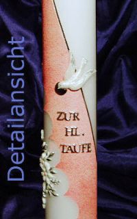 Taufkerze 
