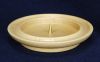 Buche-Holzkerzenteller, gro�